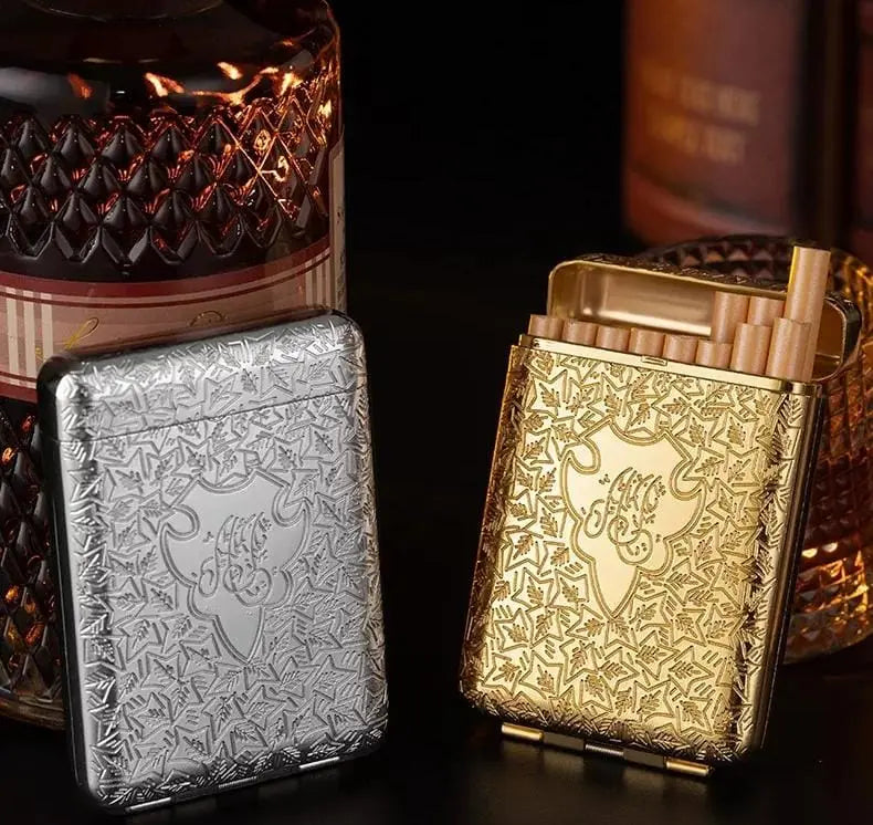 High-Quality Metal Vintage Cigarette Case